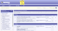 Desktop Screenshot of forum.piratpartiet.se
