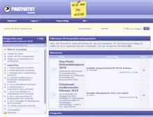 Tablet Screenshot of forum.piratpartiet.se